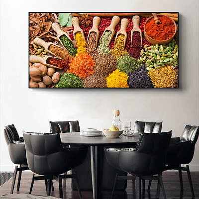 #ad Kitchen Decoration Poster Canvas Painting Prints Pictures Wall Art $5.63