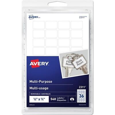 #ad Avery® Removable Rectangular Labels AVE2311 $5.48