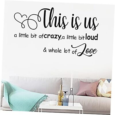 #ad Wall Stickers Wall Decorations for Living Room Family Inspirational Home 1 h $21.90