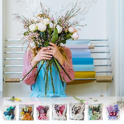 #ad Real Dried Flowers For DIY Art Craft Epoxy Resin Pendant Jewellery Making Decor $7.74