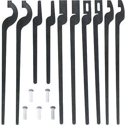 5 Types of Rapid Tongs Bundle Set with Rivets DIY For Beginner or Blacksmith $37.80