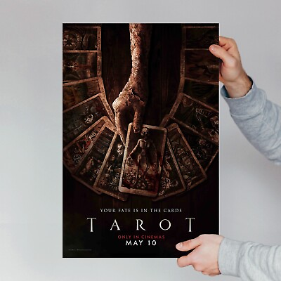 #ad TAROT movie poster 2024 Horror Film Wall Art Room Decor Harriet Slater $10.99