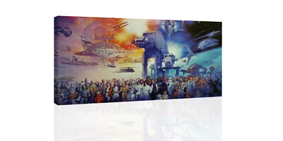 #ad Star Wars Universe CANVAS OR PRINT WALL ART $129.00