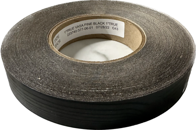 #ad Tape Technologies RV 1quot; Seam Tape Wall Paper Vasa Pine Black Camper Keystone $13.95