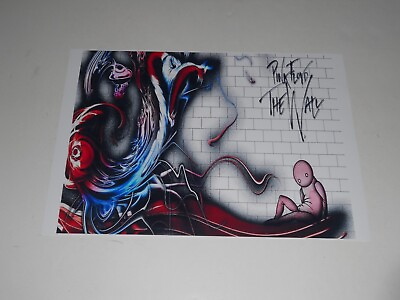 #ad Large Pink Floyd The Wall promo 1981 Movie Gerald Scarfe Art 19quot;x13quot; RARE $22.50