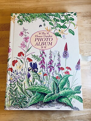 #ad Photo Album Vintage Flower Garden Family Floret Flower Farm Mother’s Day Gift $14.00