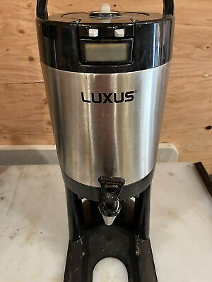 #ad Coffee Dispenser Fetco Luxus L3D 15 D049 Stainless Steel Thermal 6L 1.5G USED $115.00
