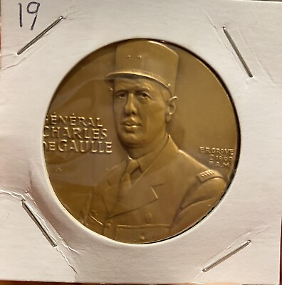 #ad Charles DeGalle Liberation Of Paris Medallic Art Co. Bronze $75.00