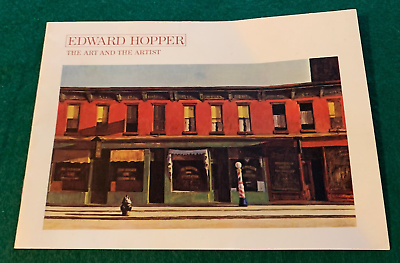 #ad Edward Hopper: The Art amp; The Artist Exhibit Guide 1980s Gail Levin Whitney $11.04