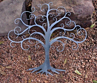 #ad Swirled Tree of Life Metal Wall Art Silver 13 1 4quot; x 12 1 2quot; $42.98