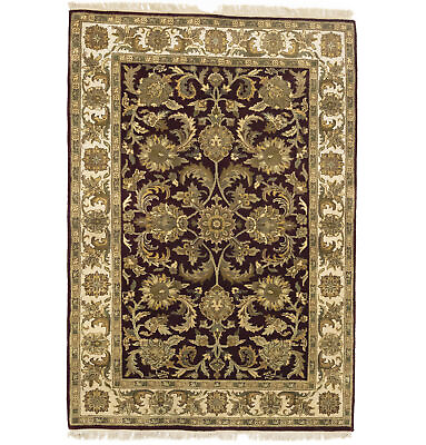 #ad Farmhouse Thick Pile Agra Jaipur 4X6 Handmade Oriental Rug Decor Wool Carpet $338.00