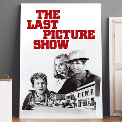 #ad Canvas Print: The Last Picture Show Movie Poster Wall Art $29.95