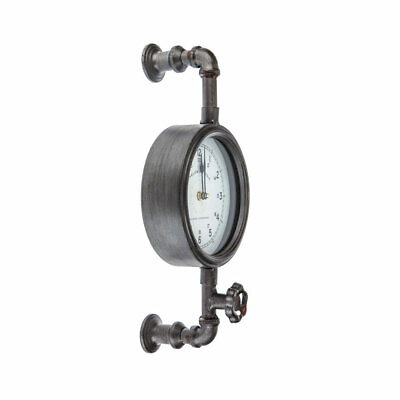 Industrial Pipe Wall Clock Contemporary Home Décor. Great Gift $49.85
