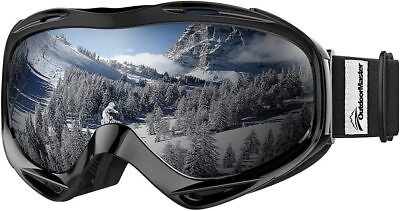 #ad OutdoorMaster Ski Goggles OTG Over Glasses Ski Snowboard 100% UV Protection $27.99