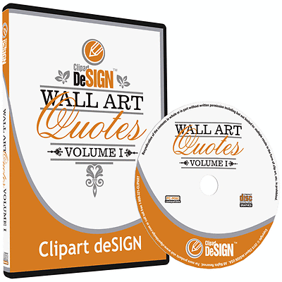 #ad WALL ART QUOTES CLIPART VINYL CUTTER PLOTTER IMAGES VECTOR CLIP ART GRAPHICS CD $99.00