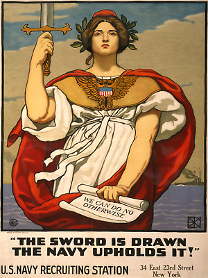 Vintage POSTER.Home wall.D#x27; Sword of the NAVY.Wall Art Decor.1238 $49.00