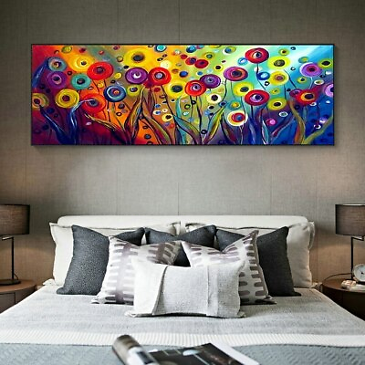 #ad Abstract Canvas Painting Canvas Wall Art Home Decor Posters Prints Wall Pictures $32.89