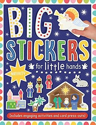 Big Stickers for Little Hands: Nativity Paperback – 2021 $14.00