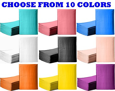 #ad ANY SIZE COLOR POLY BUBBLE MAILERS SHIPPING PADDED BAGS MAILING ENVELOPES SMALL $8.27