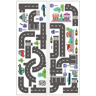 #ad 2 Sheets Kids Wall Decor Stickers Room Car School Stocking Stuffers for Mount $13.78