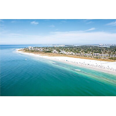 #ad Siesta Key Beach Photo Aerial Beach Photography Wall Art Beach House Sarasota $265.00