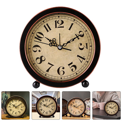 #ad Alarm Clock Decor Vintage Home Decorations Dining Room Table for Nightstand $13.99