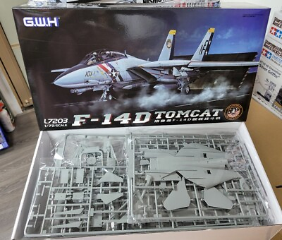 #ad F 14D TOMCAT GWH Great Wall Hobby 1 72 plastic model kit L7203 $39.02