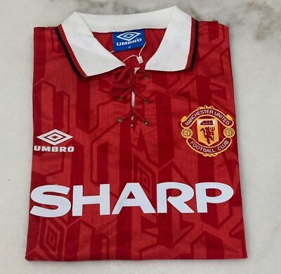 #ad Manchester United Vintage Jersey Home 1992 94 $85.00