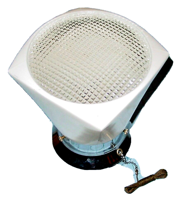 #ad Vintage Light Fixture Art Deco Kitchen Sink Direct Lighting Head Lamp Grill Lens $52.00