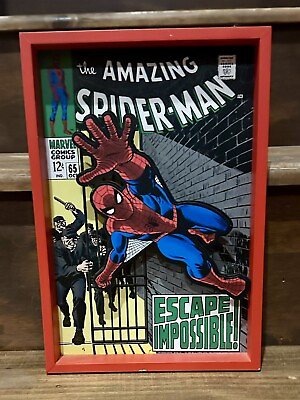#ad Marvel 3D Framed Wall Art Spider Man $12.50