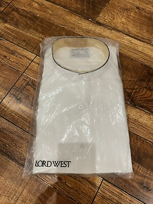 #ad #ad New Vintage Old Stock Lord West Tuxedo Shirt Large $49.00