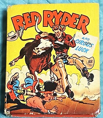 #ad #ad Fred Harman RED RYDER AND CIRCUS LUCK 1949 $21.00