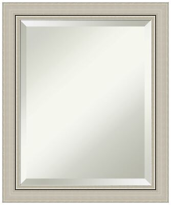 #ad Wood Bathroom Mirror Romano Silver Narrow Wall Mirror for use as Bathroom Va... $167.70