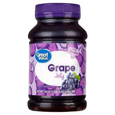#ad Great Value Concord Grape Jelly 30 Oz $6.30