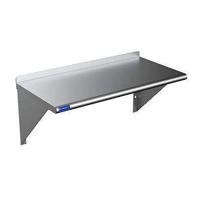 #ad Stainless Steel Wall Shelf Metal Shelf $64.95