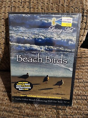 #ad Beach Birds Living Art DVD AV Mood Enhancing Turn Any Room In A Living Art $14.39