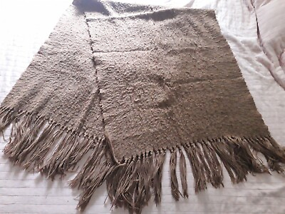 #ad big cape shawl rustic North Argentine Llama wool Canada C $59.00