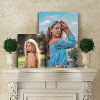 #ad Custom Canvas Printing HD Print Your own Photo on Canvas Framed 1.25quot; Thickness $23.99