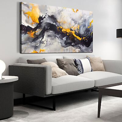 #ad #ad Abstract Mountain Wall Art for Living Room Large Modern Wall Art for Bedroom... $258.07