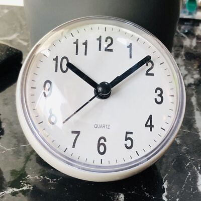 #ad Sucker Minimalist 3D Clock Art Wall Watch Wall Clock Shower Clocks Home Decor $10.40
