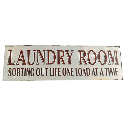 #ad Country Home Washroom Signs Dirty Laundry Sign Hanging Laundry Sign $9.72