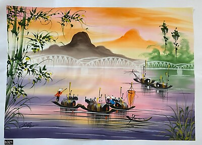#ad Unframed Oil Painting 100% Handmade Hand Painted Wall Art On Canvas Traditional $34.99