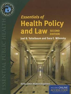 #ad Essentials Of Health Policy And Law Essential Public Health Paperback GOOD $4.48