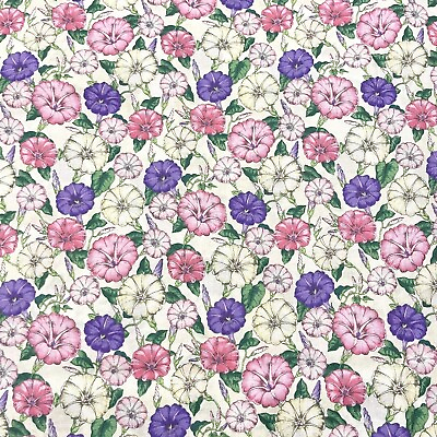 Wall Flowers By Hoffman Fabrics Cotton By The Half Yard $4.00