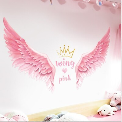 #ad DIY Vinyl Wall Decor Decal Wings Sticker Home for living Room bedroom Decor $13.99