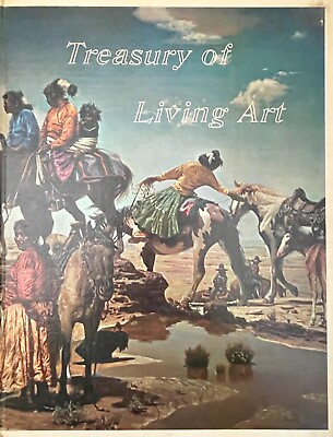 #ad TREASURY OF LIVING ART DESERT ART CENTER BOOK PALM SPRINGS COACHELLA VALLEY CA $12.95