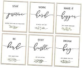 #ad Inspirational Wall Art for Office Motivational Canvas Wall 8*10 inch Office 01 $9.79