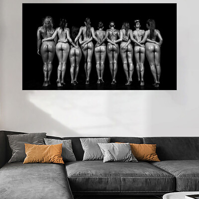 #ad Modern Nude Women Wall Art Canvas Painting Canvas Poster Prints Art Wall Picture $25.59