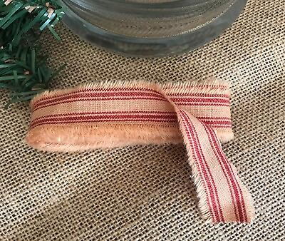 #ad 10 pack WHOLESALE 4 Yard Primitive Homespun Fabric Strips 1quot; total 40 yards $46.40