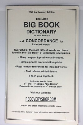 #ad #ad The Little Big Book Dictionary and Concordance Brand New $9.55